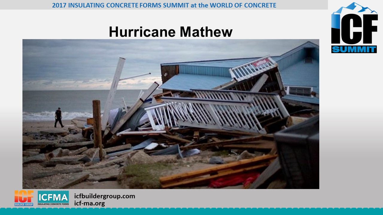 Disaster Resilient Homes Insulating Concrete Forms Manufacturers