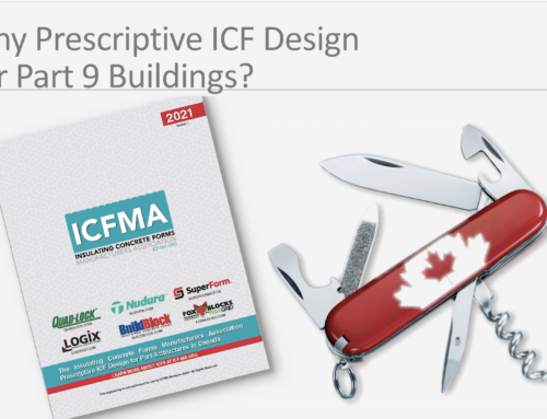 ICFMA Webinar: Prescriptive ICF Design Guide